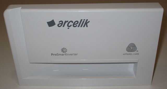 Arçelik 10123 D Çamaşır Makinesi Deterjan Çekmecesi Kapağı