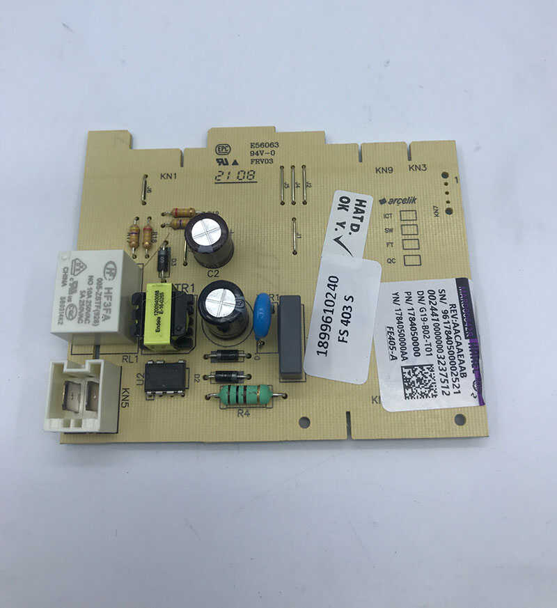 Beko D3 3001 S Bulaşık Makinesi Kartı