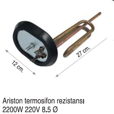 Ariston Termosifon Rezistansı - 27cm