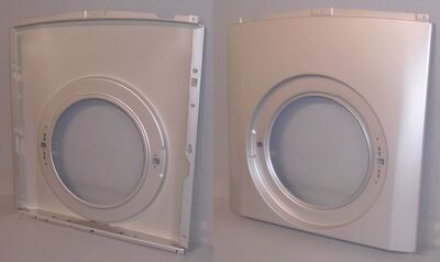 Beko D3 6101 ES Çamaşır Makinesi Ön Duvar - Gri