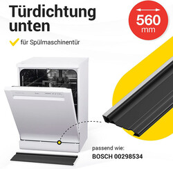 Bosch Bulaşık Makinesi Alt Sızdırmazlık Contası - Thumbnail