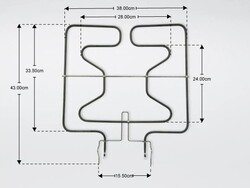 Bosch Fırın Alt Rezistansı - 00682466 - Thumbnail