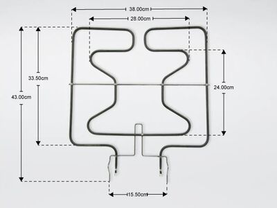 Bosch Fırın Alt Rezistansı - 00682466 Bosch Fırın Alt Rezistansı - 00682466