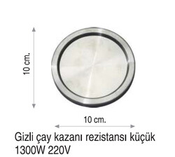 DEKA - Çay Kazanı Rezistansı 1300W