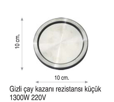 Çay Kazanı Rezistansı 1300W