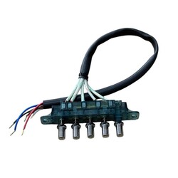 ÜNİVERSAL - Davlumbaz Aspiratör Kablolu Tuş Takımı , 5 Li Kademe Anahtarı Şartel