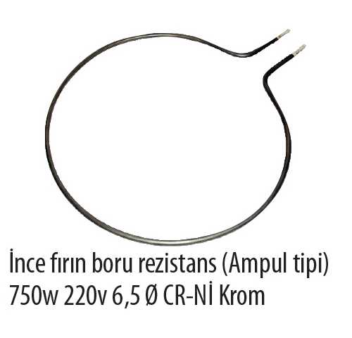 Davul Fırın Rezistansı - İnce