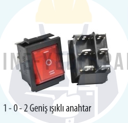 UNI-T - Geniş Işıklı Anahtar 1-0-2