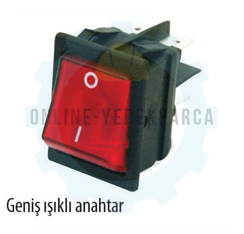 Geniş Işıklı Anahtar
