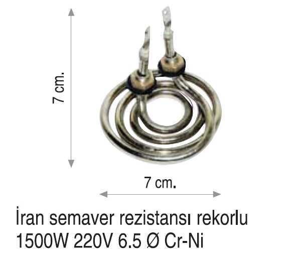İran Semaver Rezistansı - Rekorlu