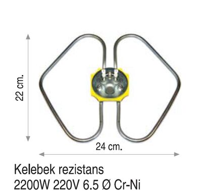 Semaver Kelebek Rezistansı - 2200W