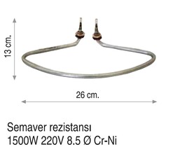 ÜNİVERSAL - Semaver Rezistansı - 1500W