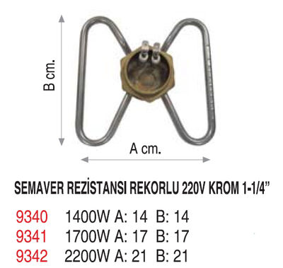 Semaver Rezistansı - Rekorlu