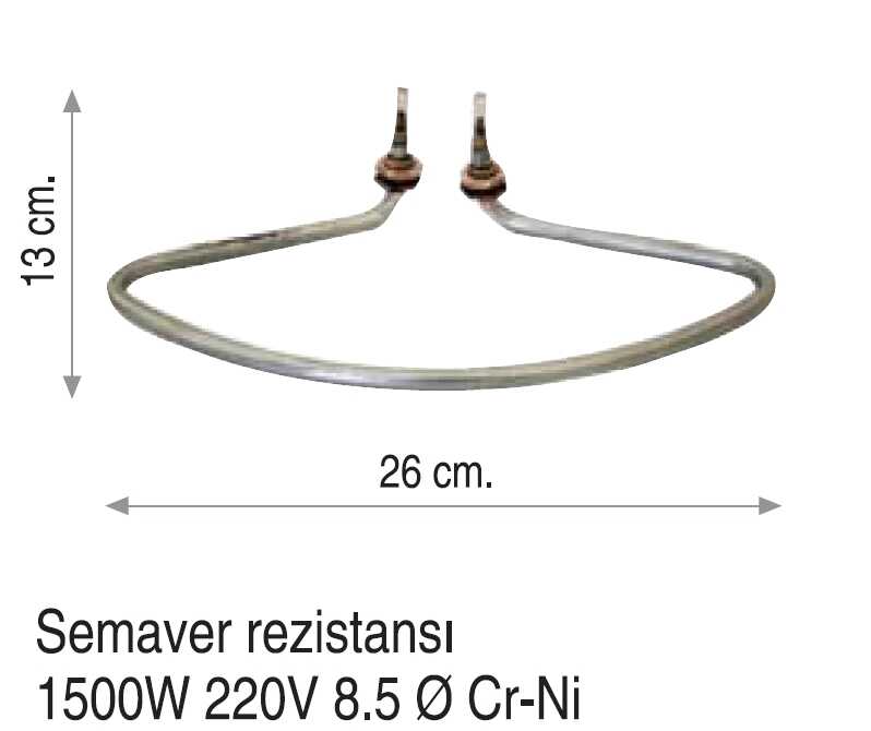Semaver Rezistansı - 1500w