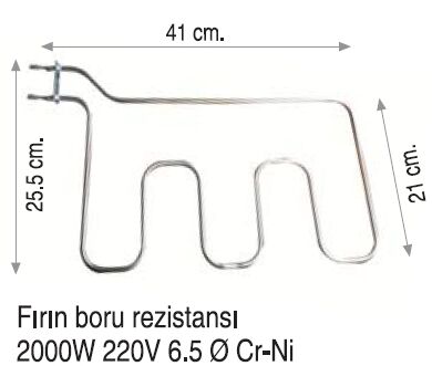 Fırın Boru Rezistansı